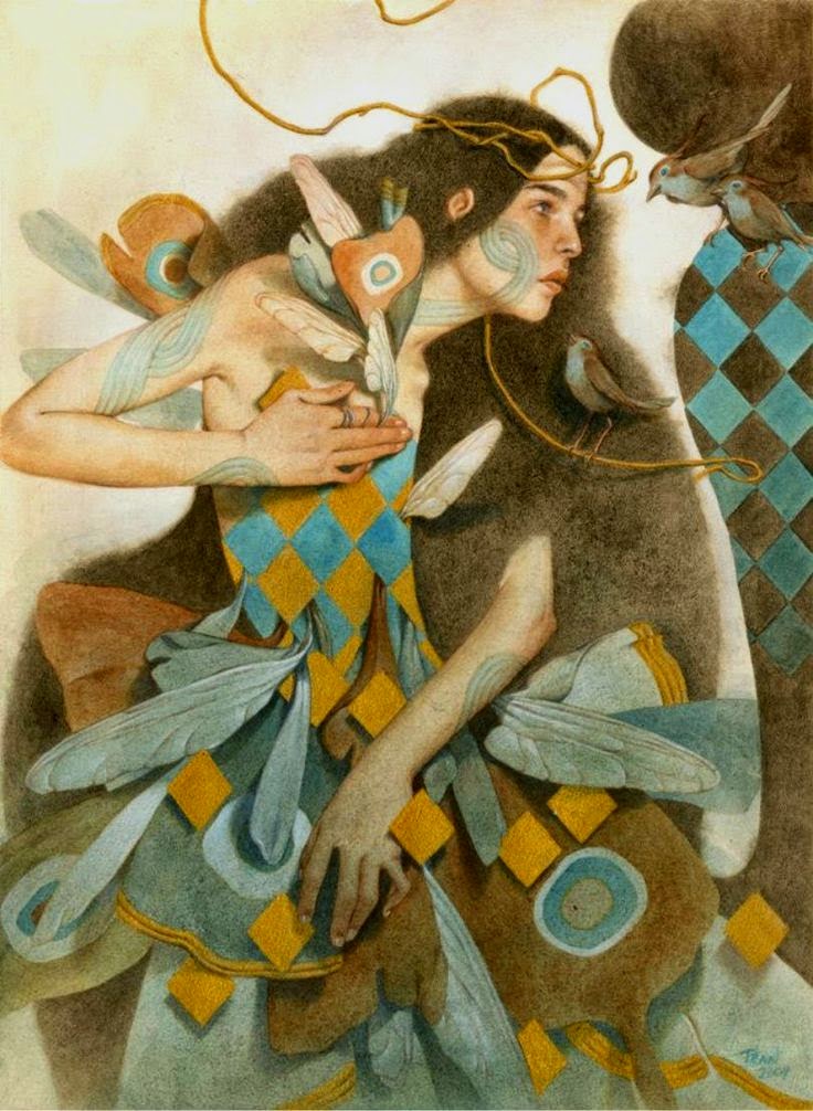 Les humains porte-plumes