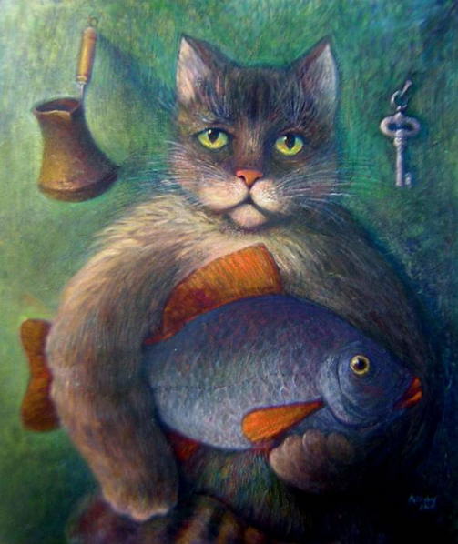 Bras-dessus bras-dessous et poisson-chat - 1