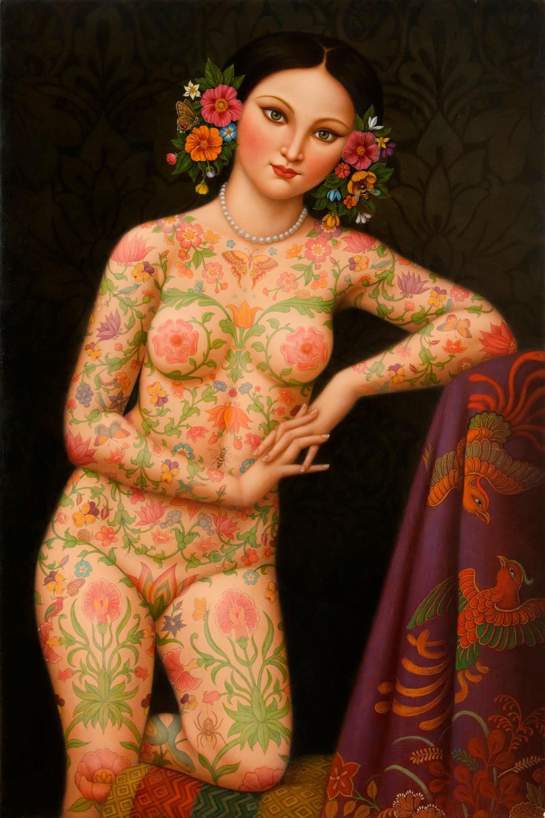 Tatoo fleuri