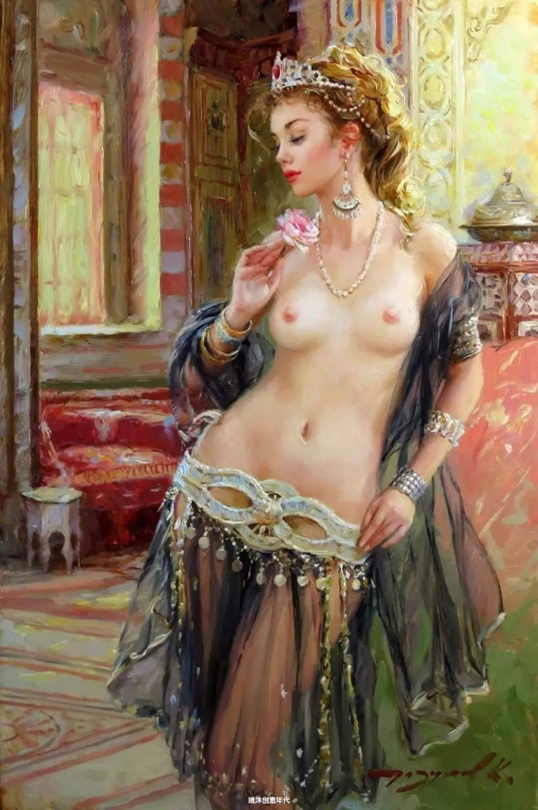 La rose nue