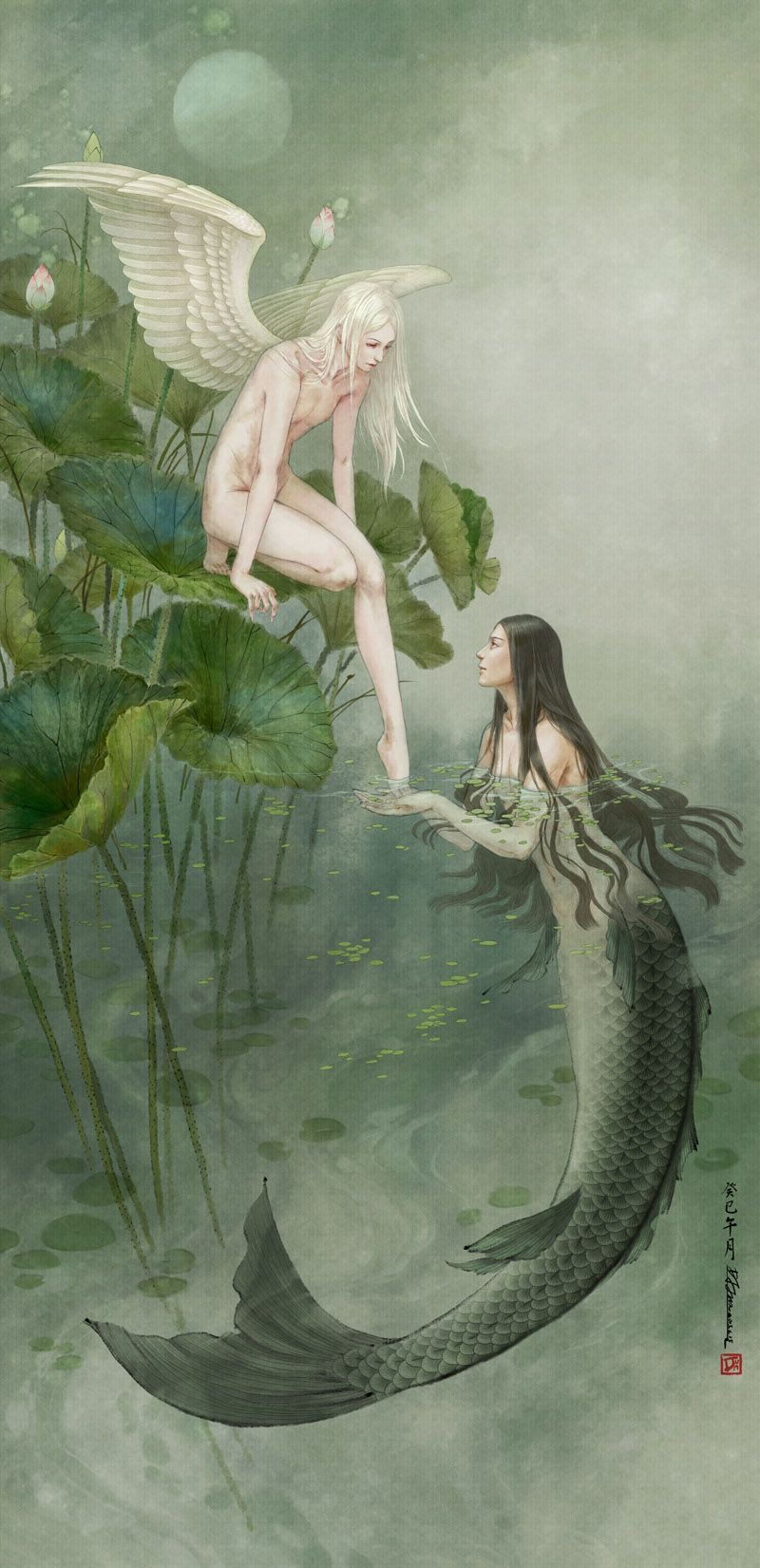 Homme-oiseau/femme-poisson, l’amour tendre