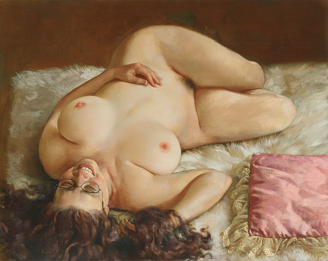Femme à lunettes