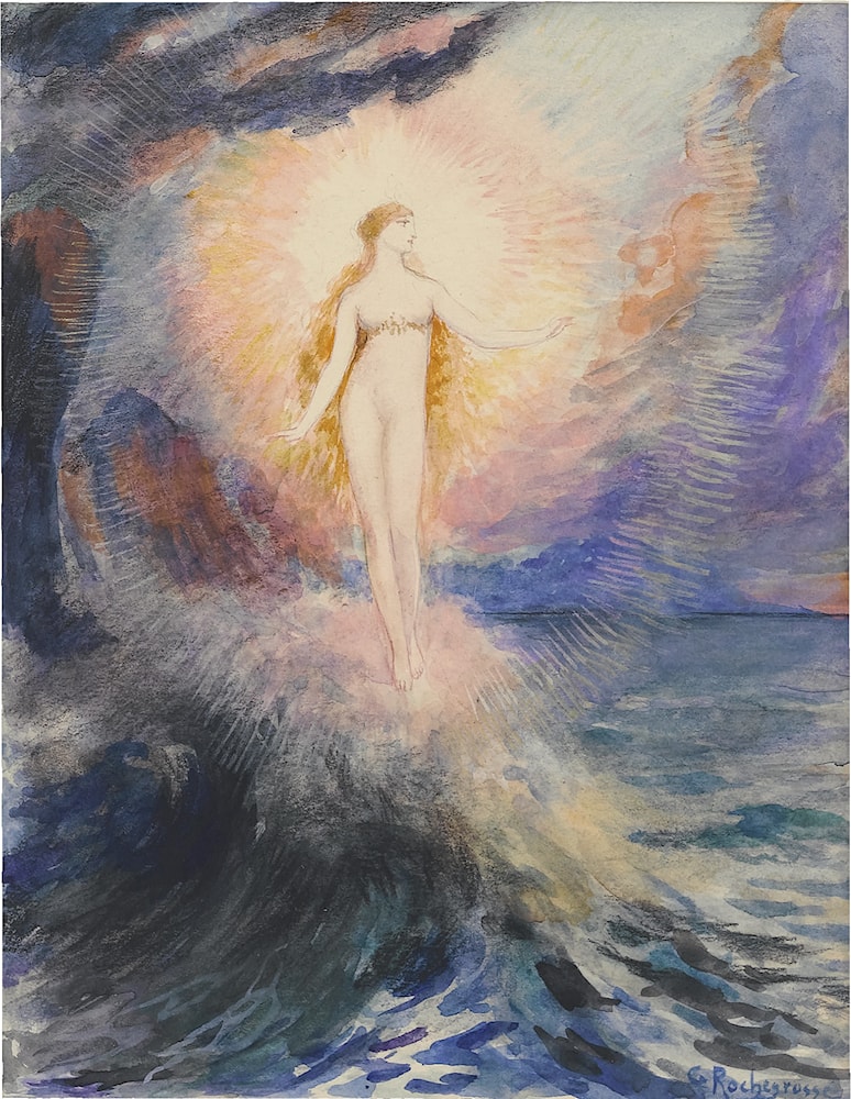 Aphrodite née de l'écume