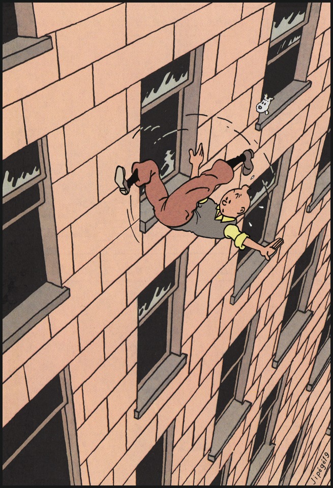 Les aventures de Manu : Manu tombe de haut