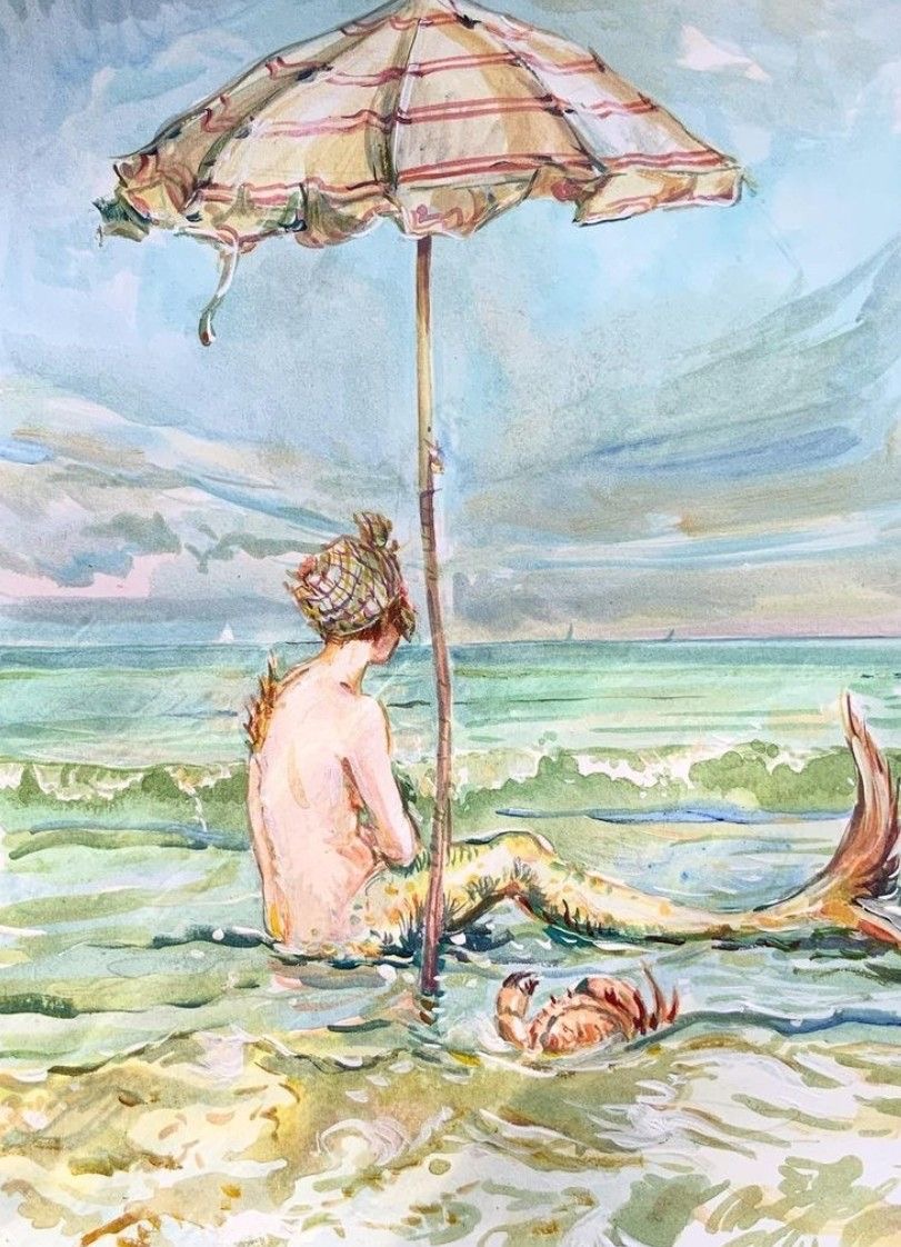 La sirène adolescente