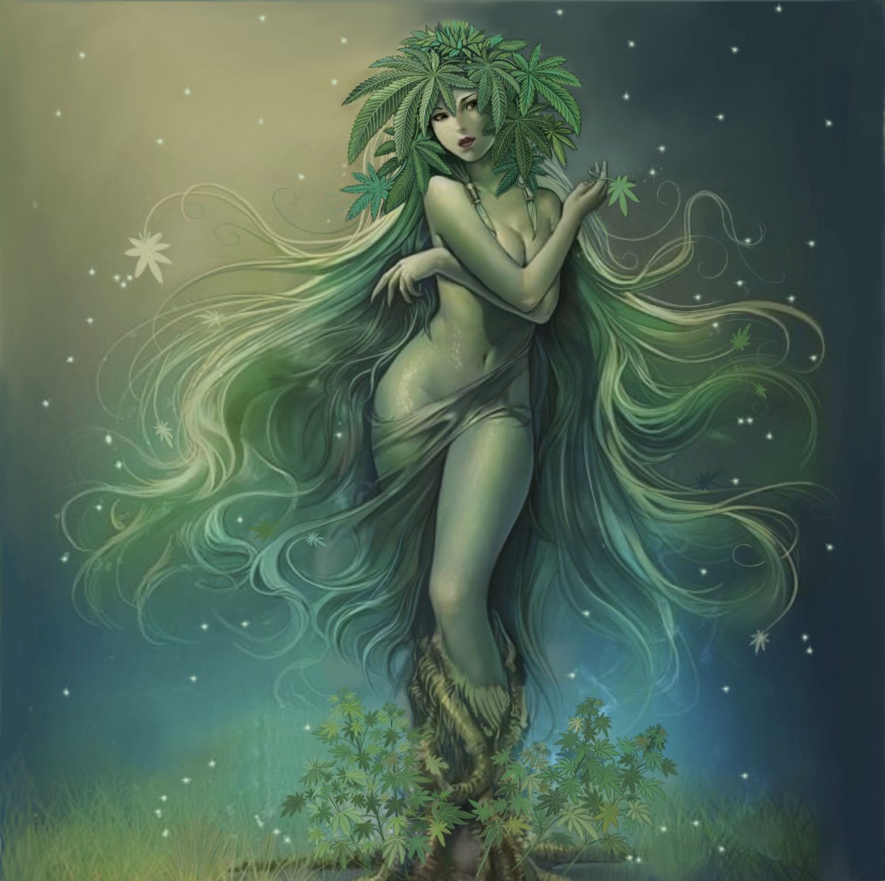 La femme des bois