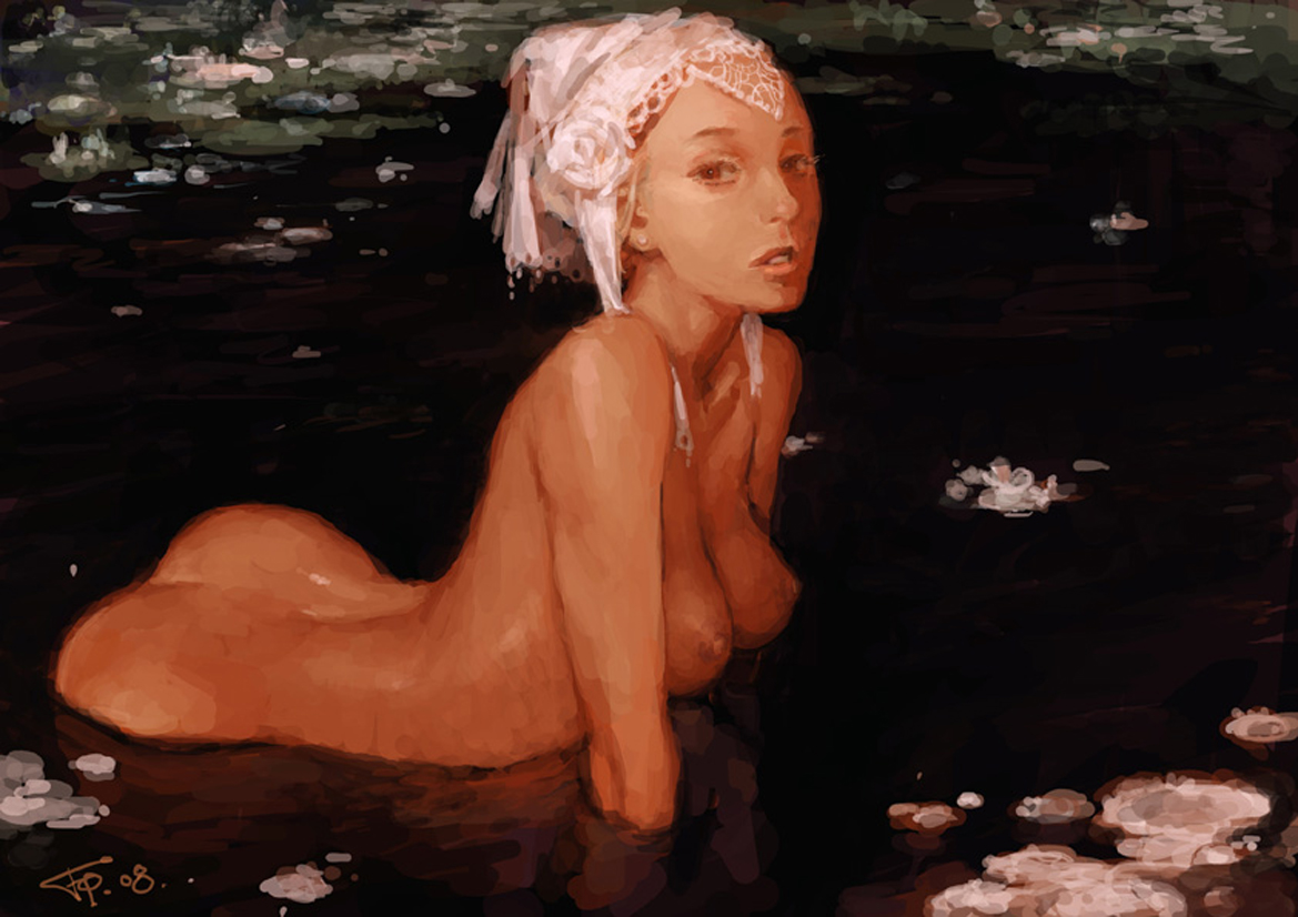 Sortie des eaux sombres