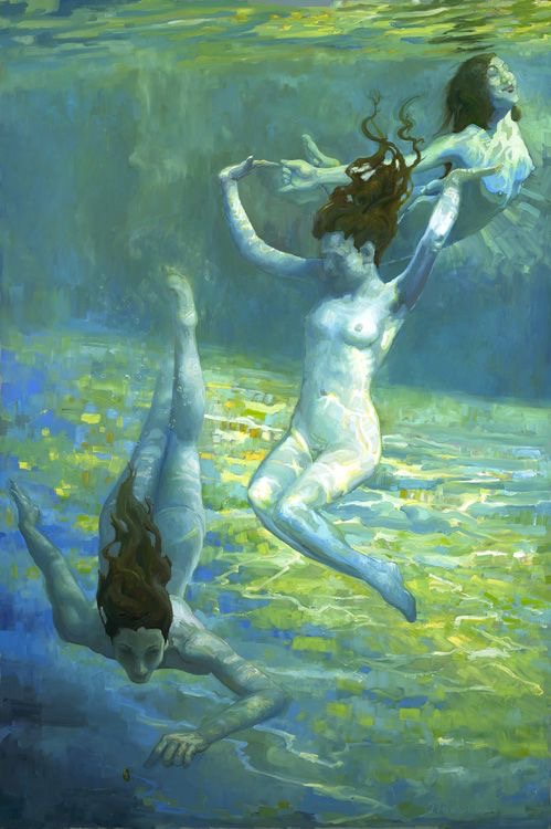 Trois sœurs entre deux eaux