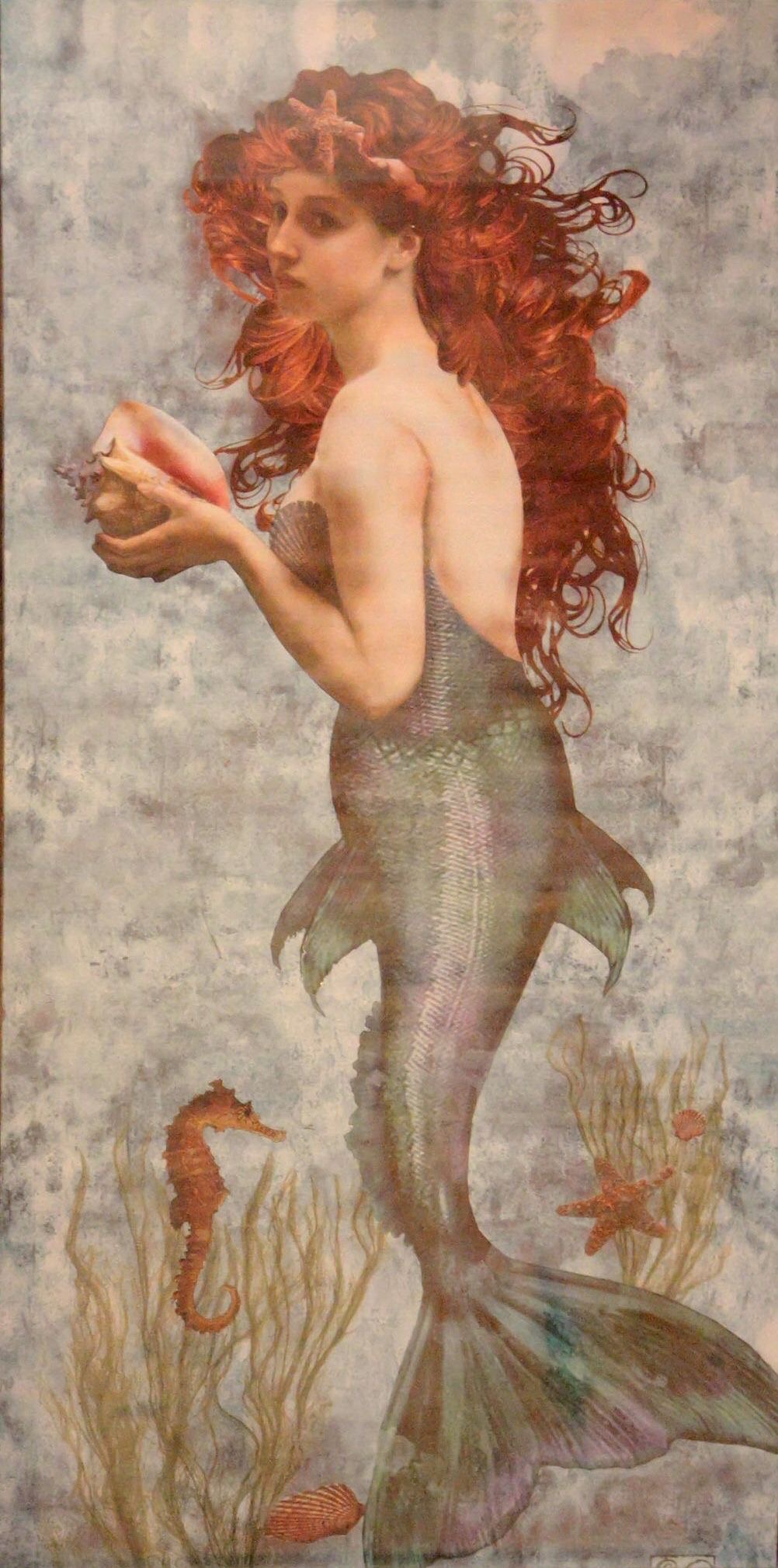 La sirène en vacances