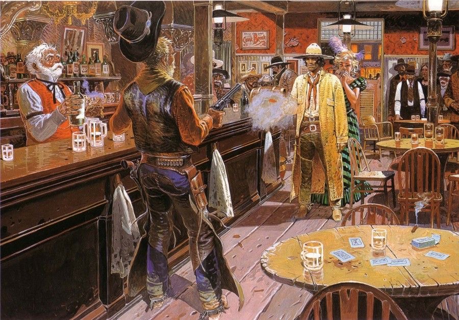Le coup passa si près que le chapeau tomba