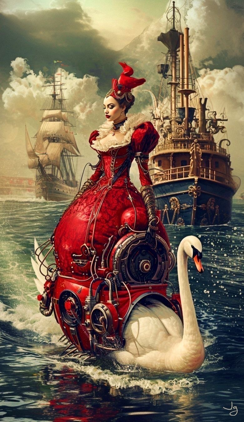 Cygne extérieur de richesse