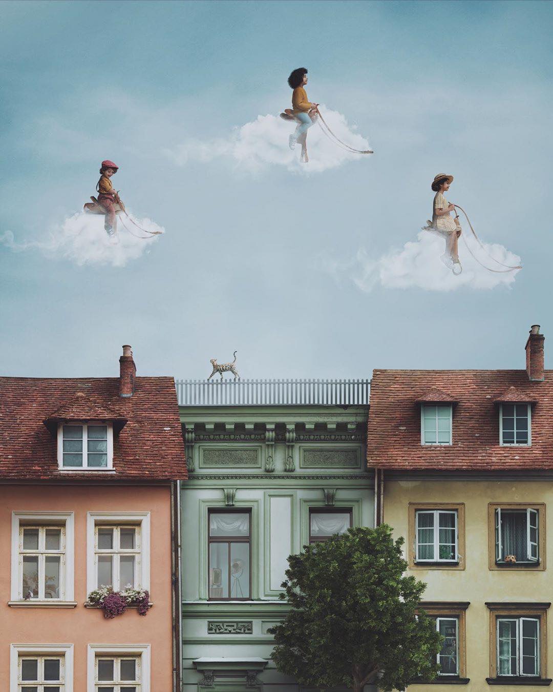 La course aux nuages
