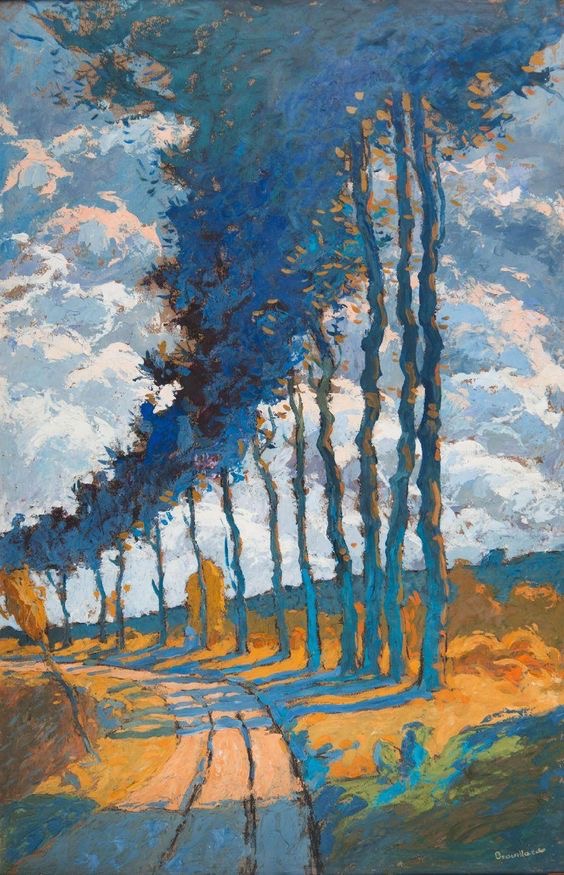 La courbe bleue