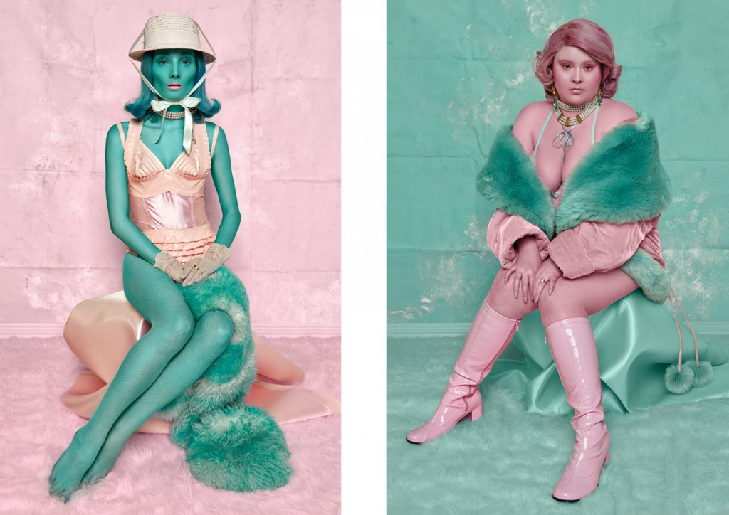 La verte, la rose et inversement