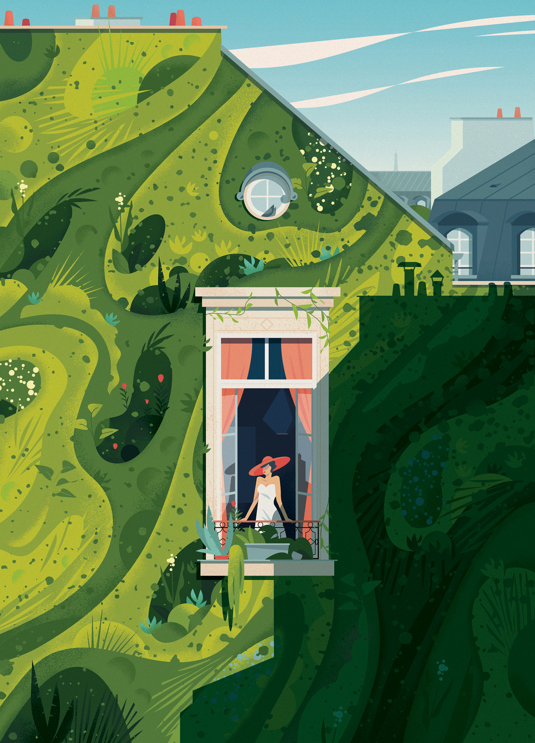 Les villes à la campagne