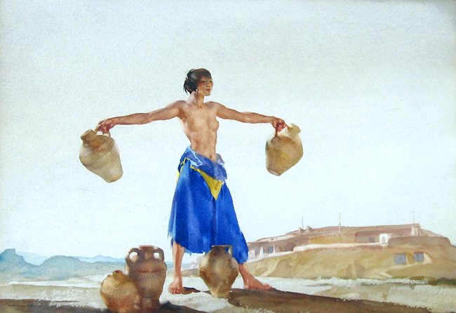 La veste à l’eau