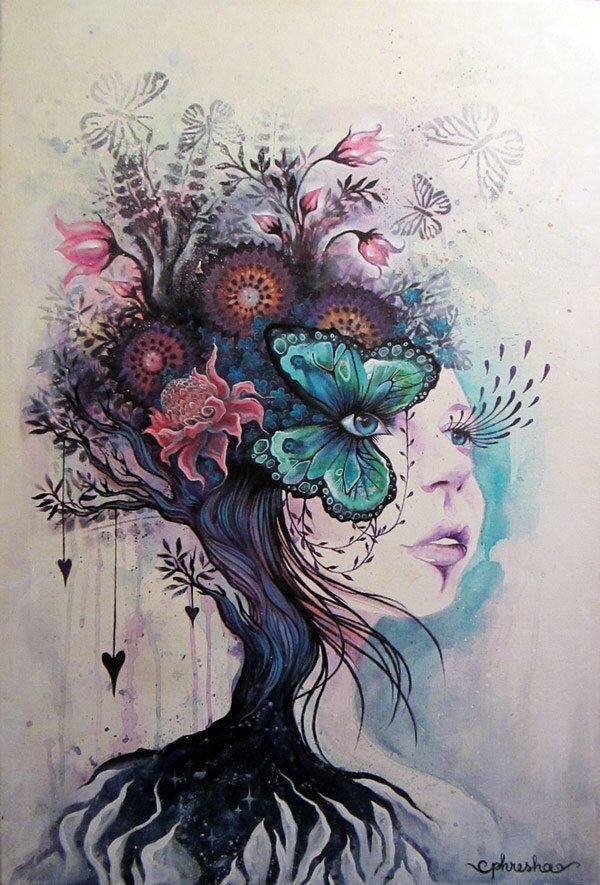 Les femmes-papillon