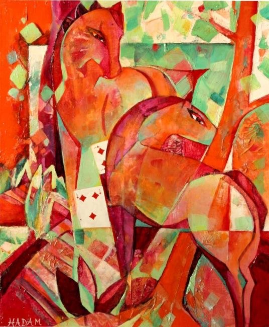 Cheval, cavaliers et morpions