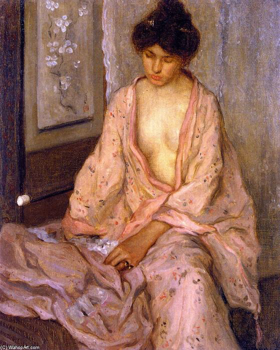 Le kimono rose