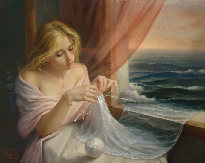 Tricoteuse de mer