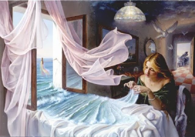 Raccommodeuse de mer
