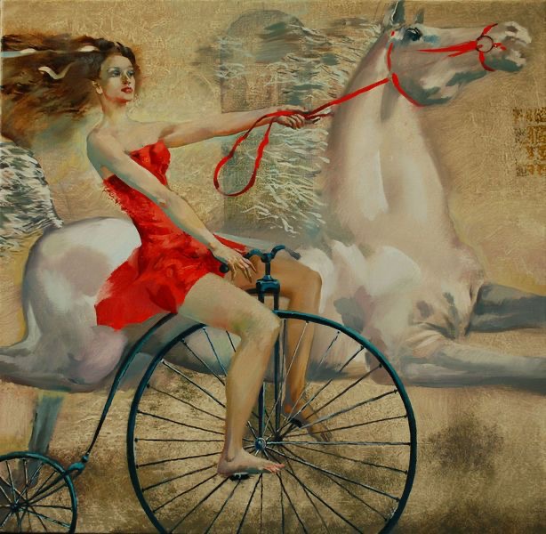 Le cheval à vau-l’eau