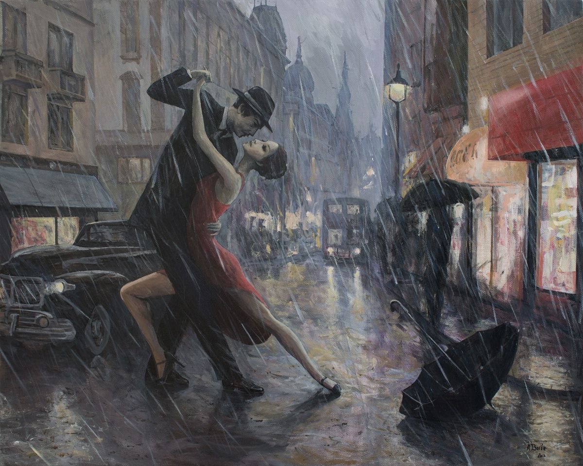La vie est une danse sous la pluie