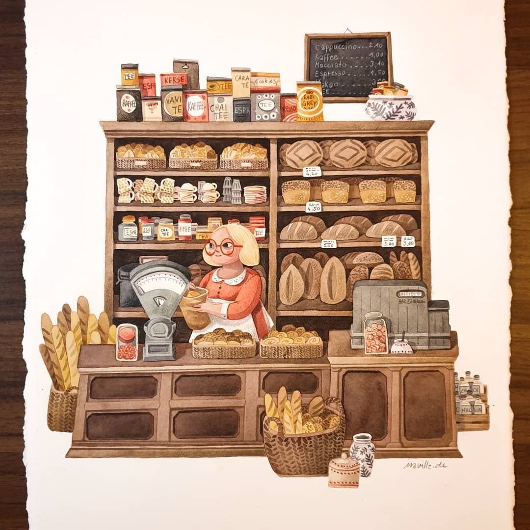 La boulangère a des écus