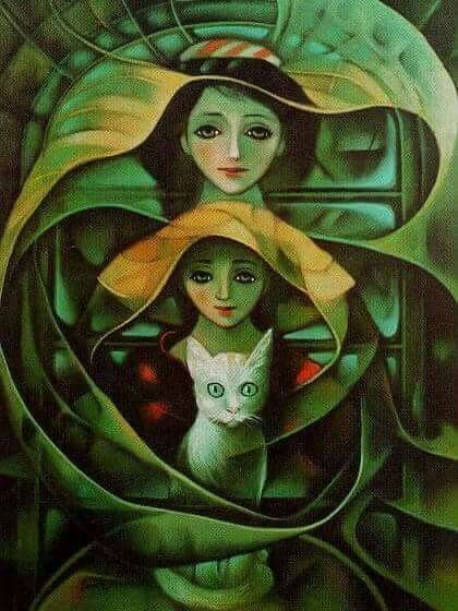 Maman, ma chatte et moi