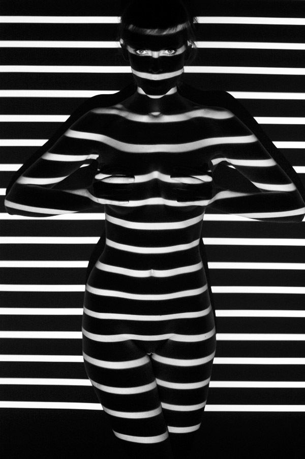 Femme à rayures… femme à mouillure