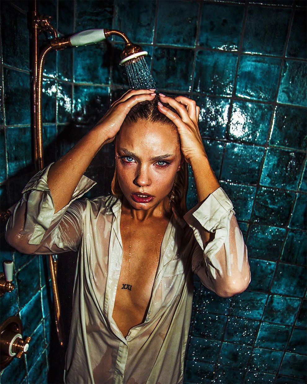 Douche froide sur la carte du monde