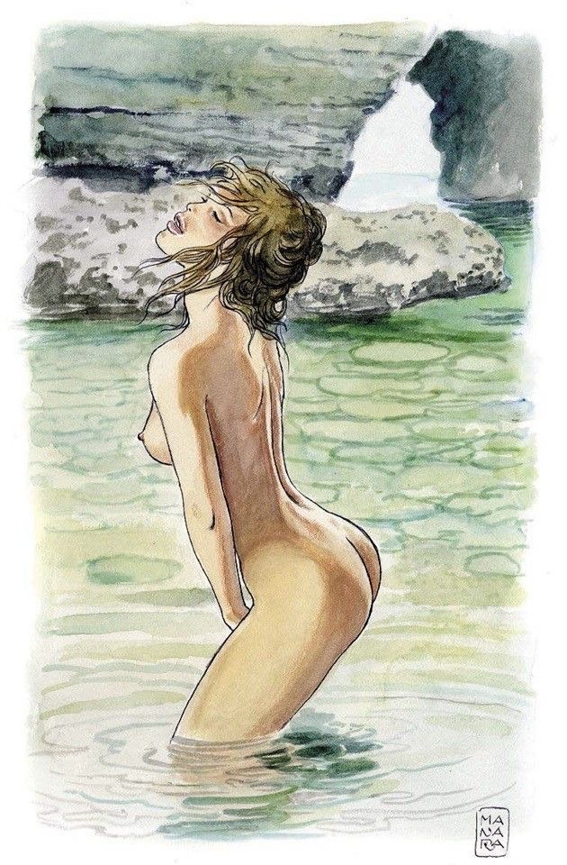 Une allumeuse à la mer