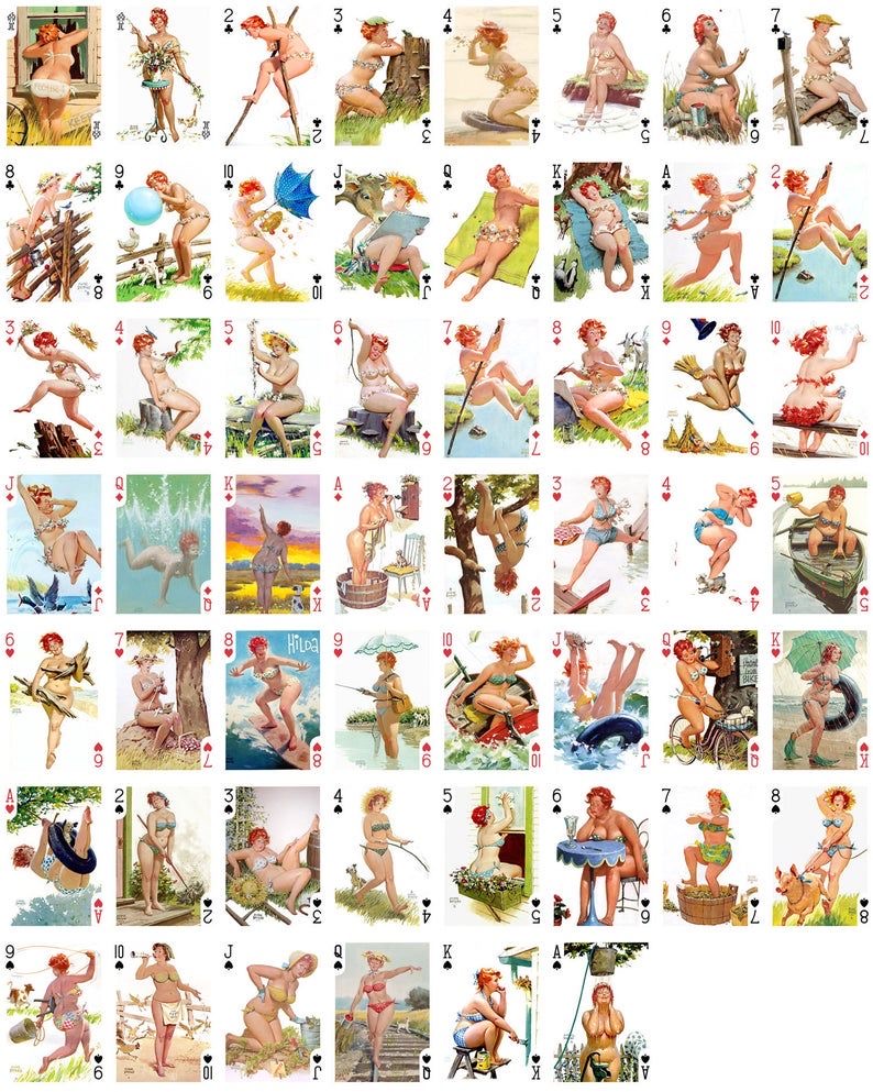 Les cartes érotiques du tendre