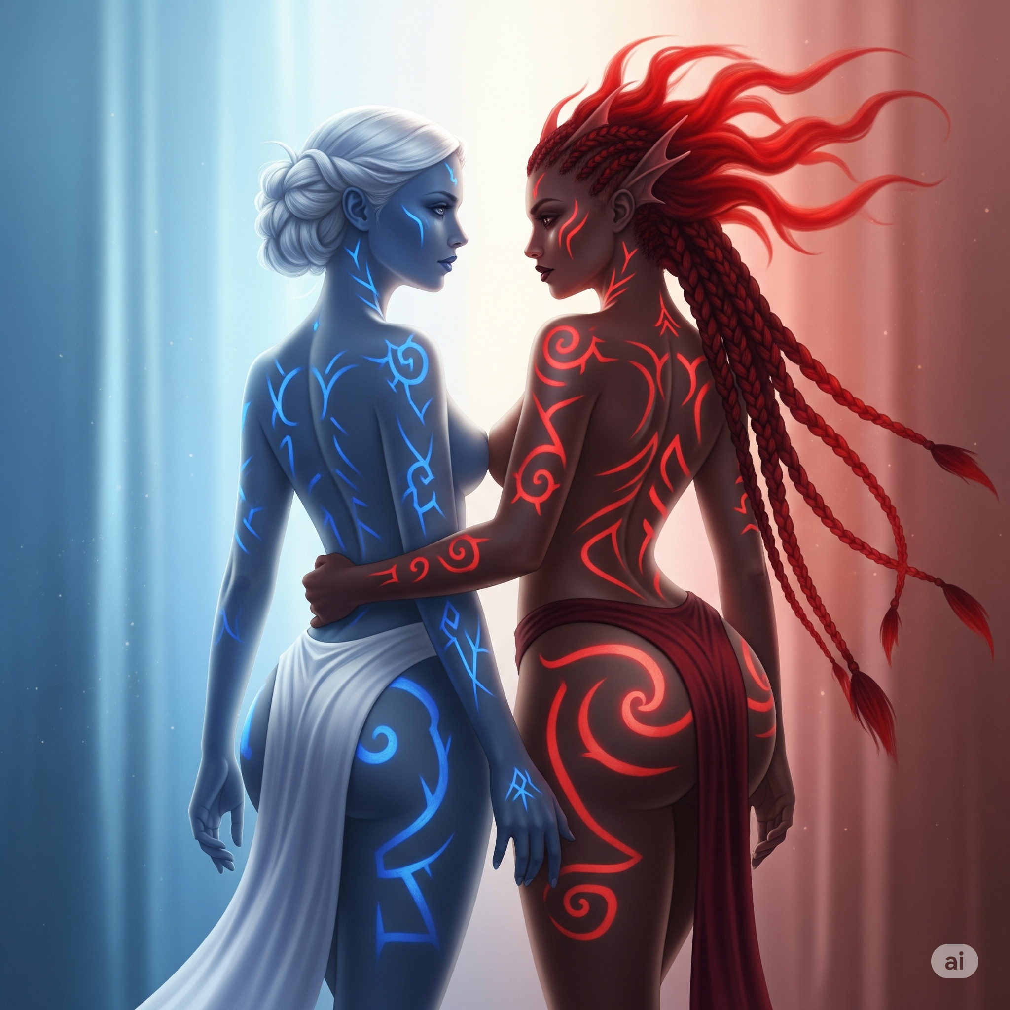 LAURELEÏNE – Le dos du feu et de la glace