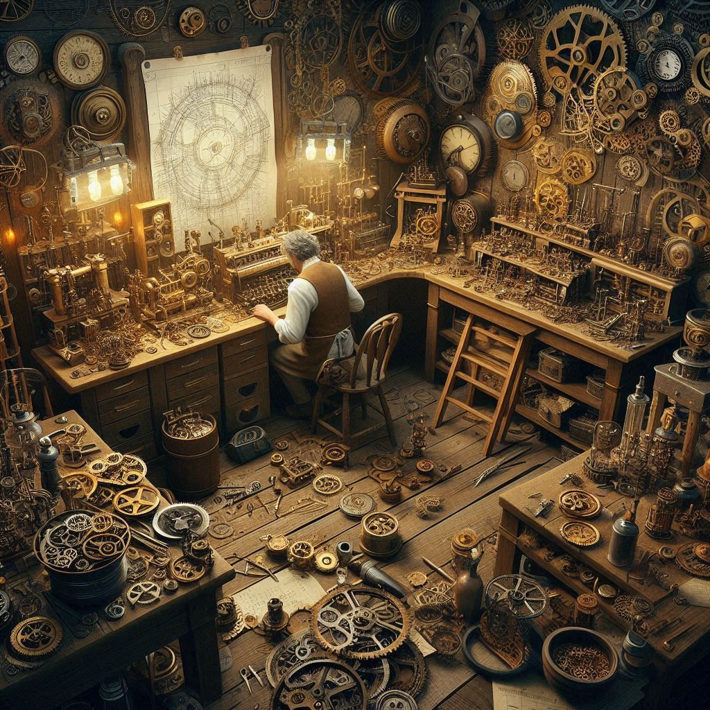 Dans l’atelier du petit bon dieu