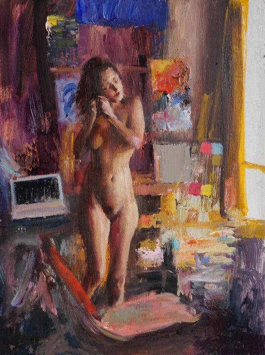 Une artiste dans son atelier – 2