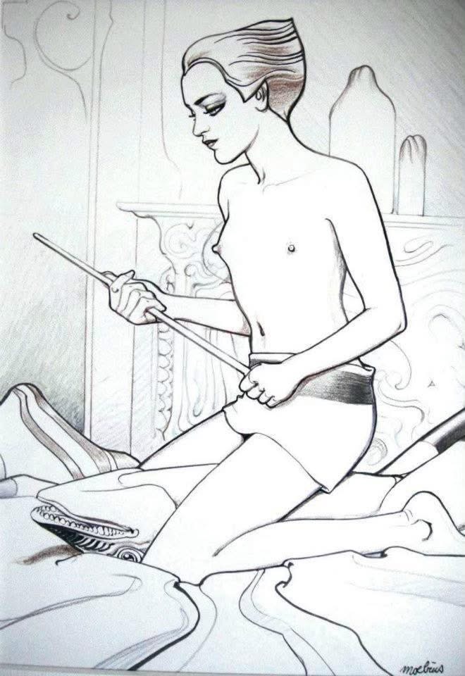 L’homme-poisson à la baguette