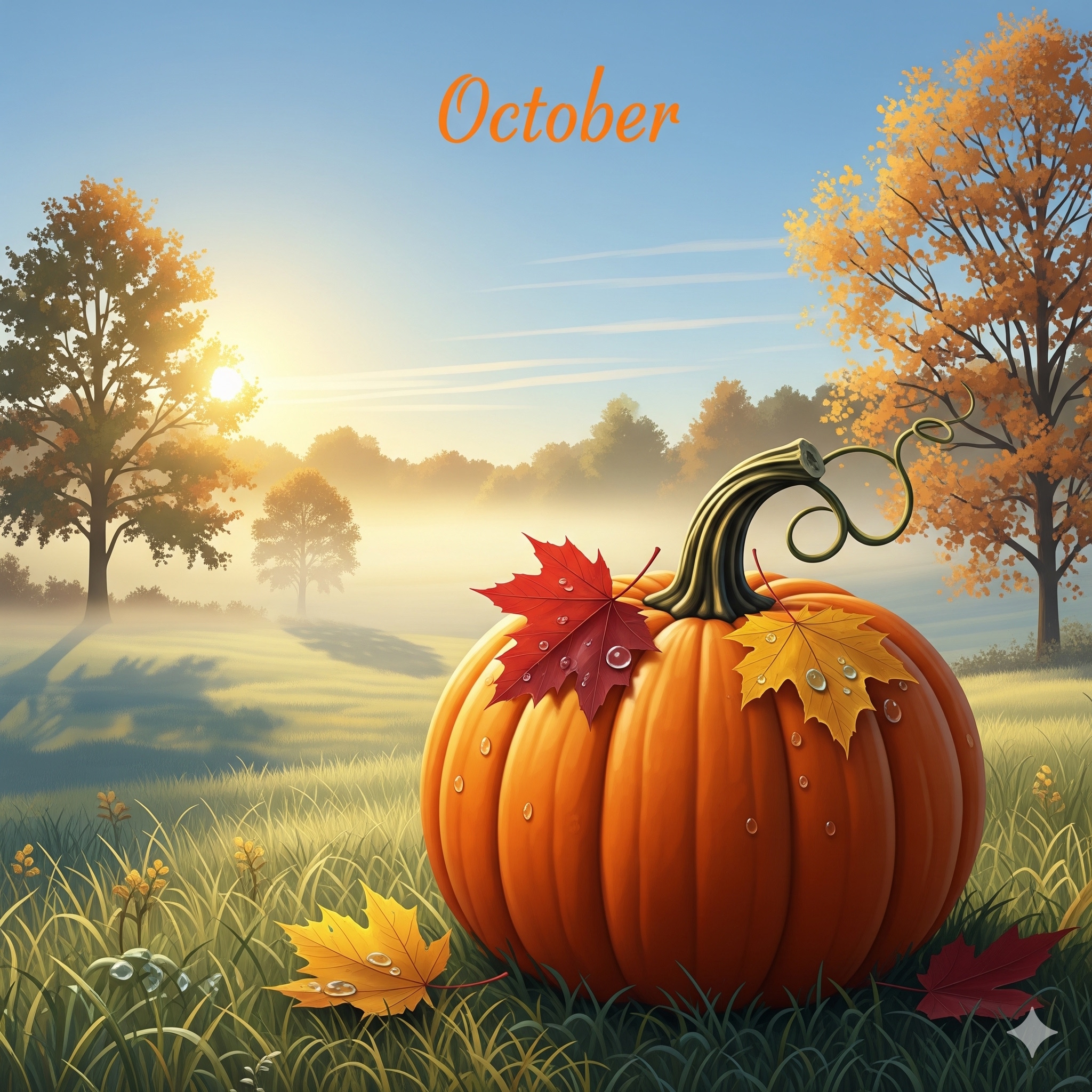 Bonjour octobre, saison si sobre !