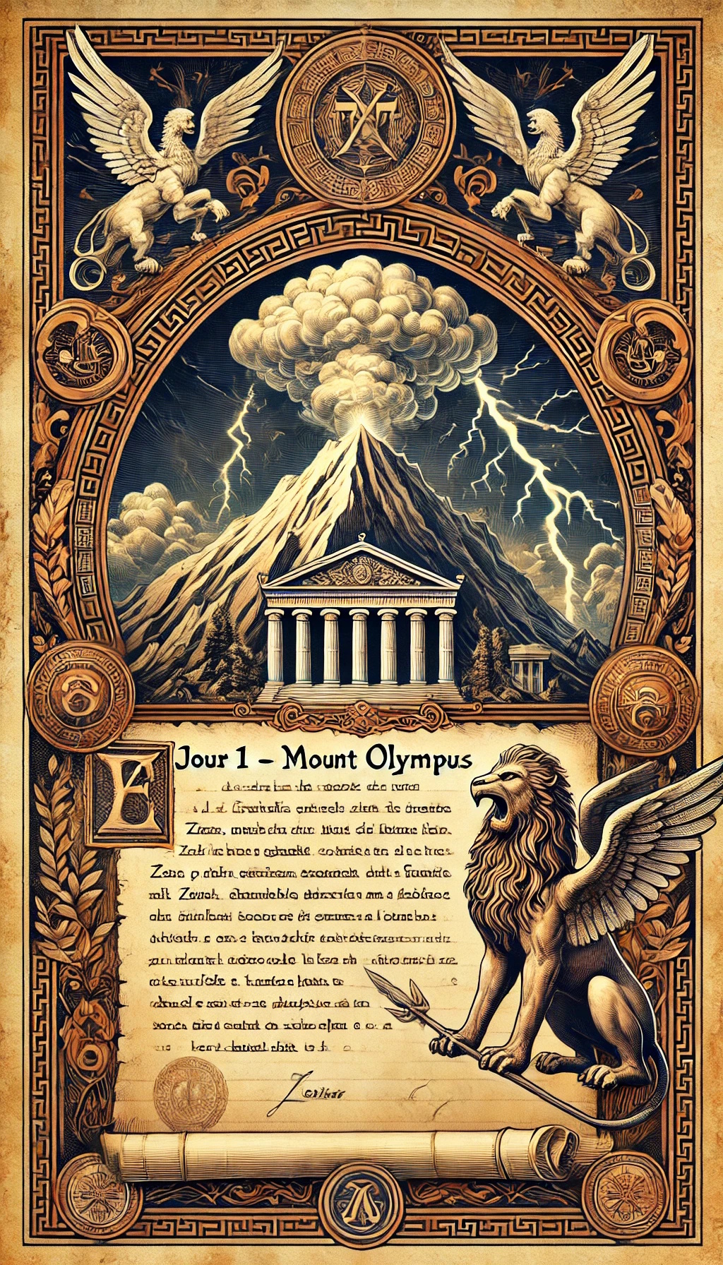 Les Dieux nordiques – Le Mont Olympe