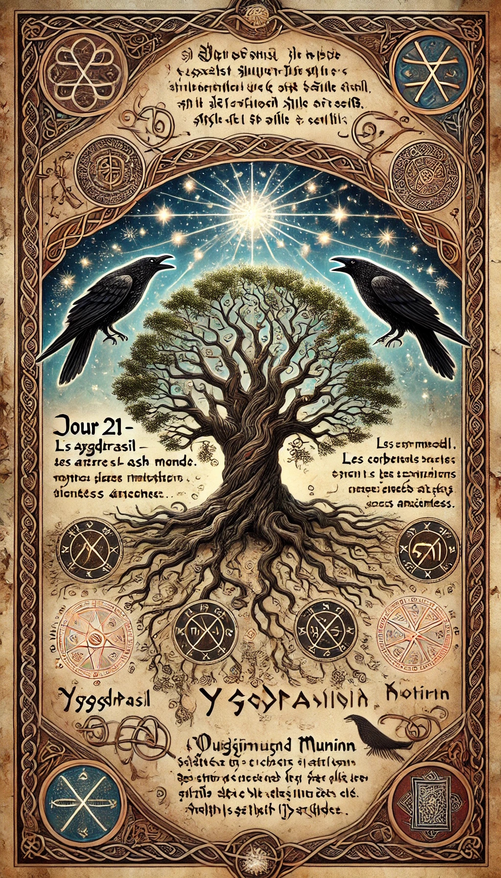 Les Dieux nordiques – Yggdrasil, l’Arbre-Monde