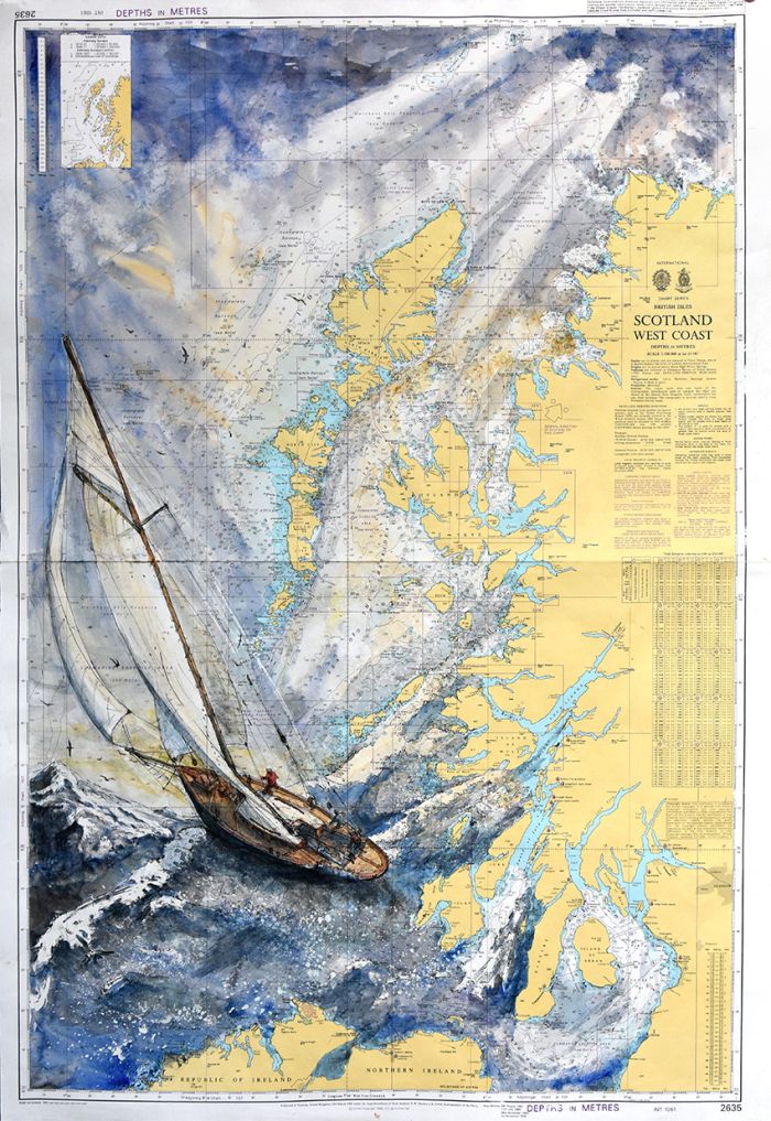 Carnet de voyage à la dérive