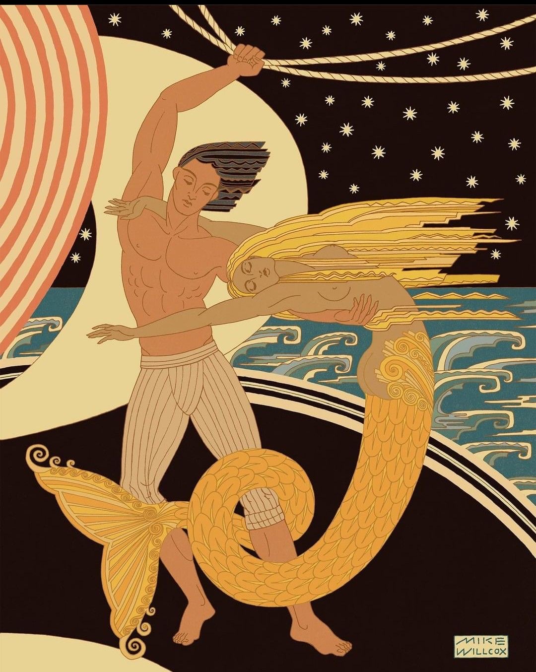 Le vent et les vagues