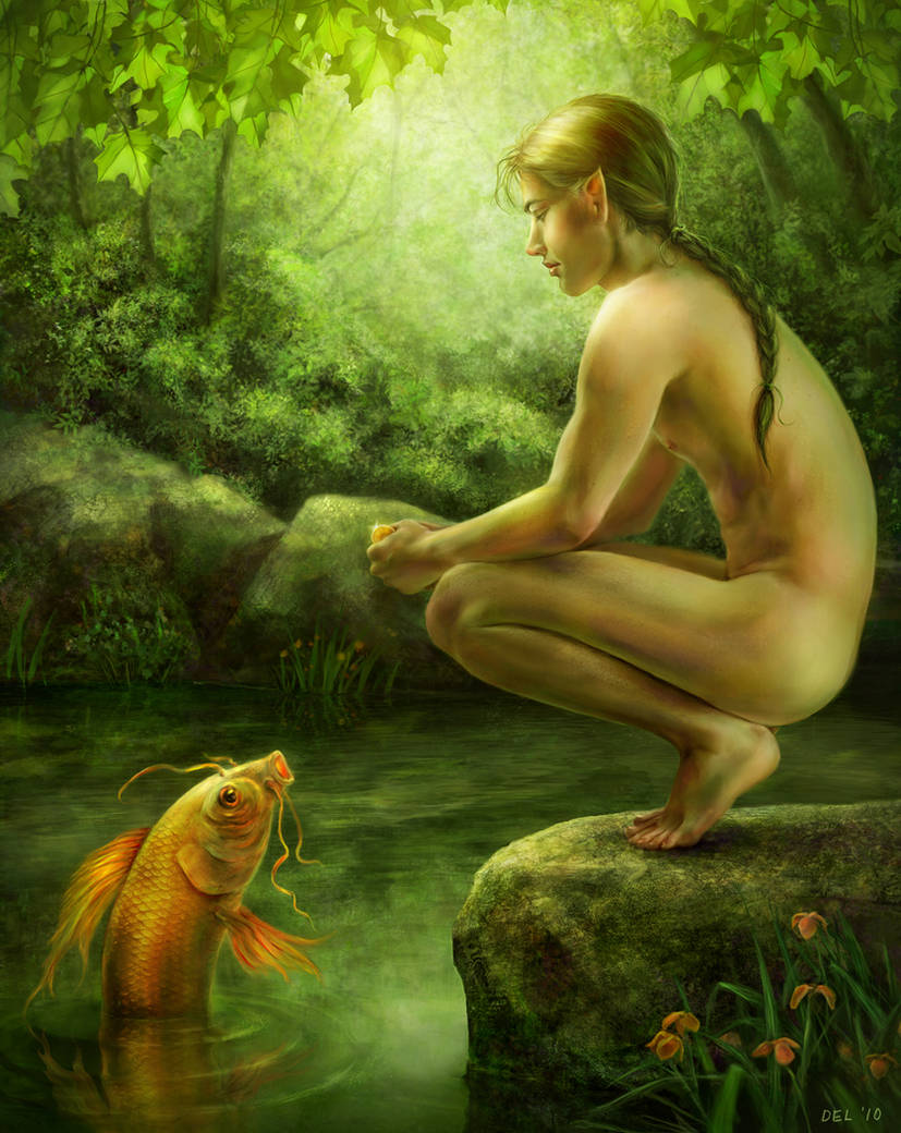 Celle qui parle aux poissons