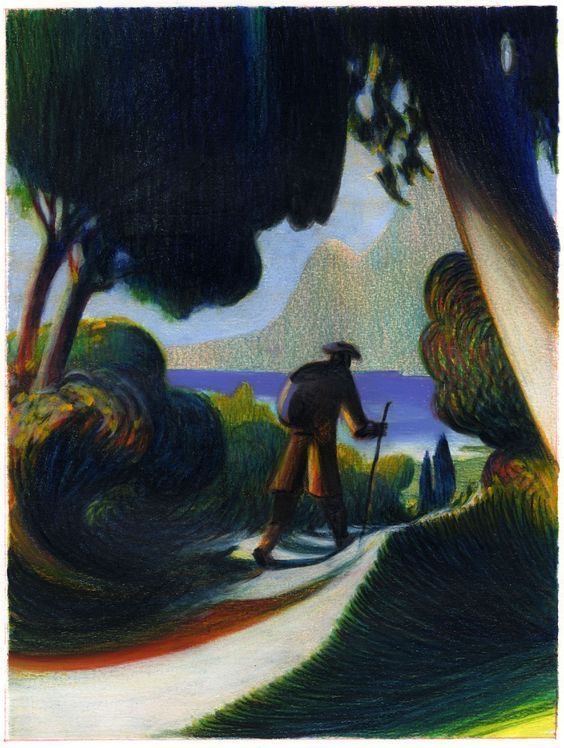 Le départ pour six terres