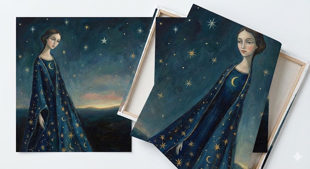 La Gardienne du Manteau Bleu