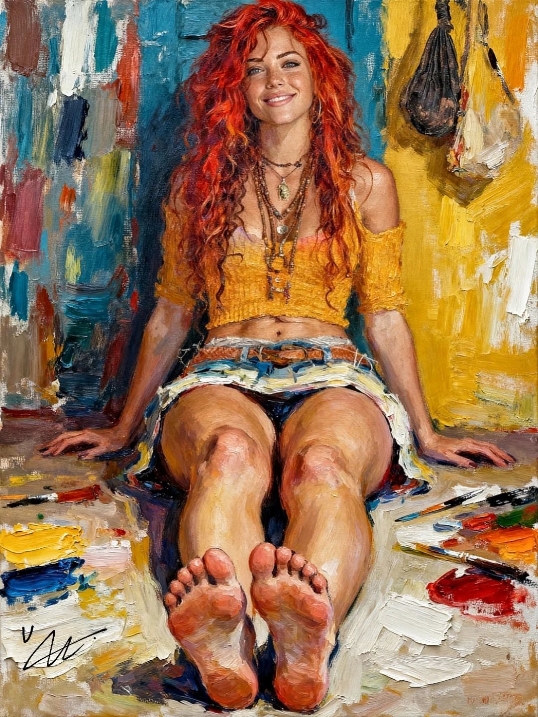 Ledalïä à l’œuvre