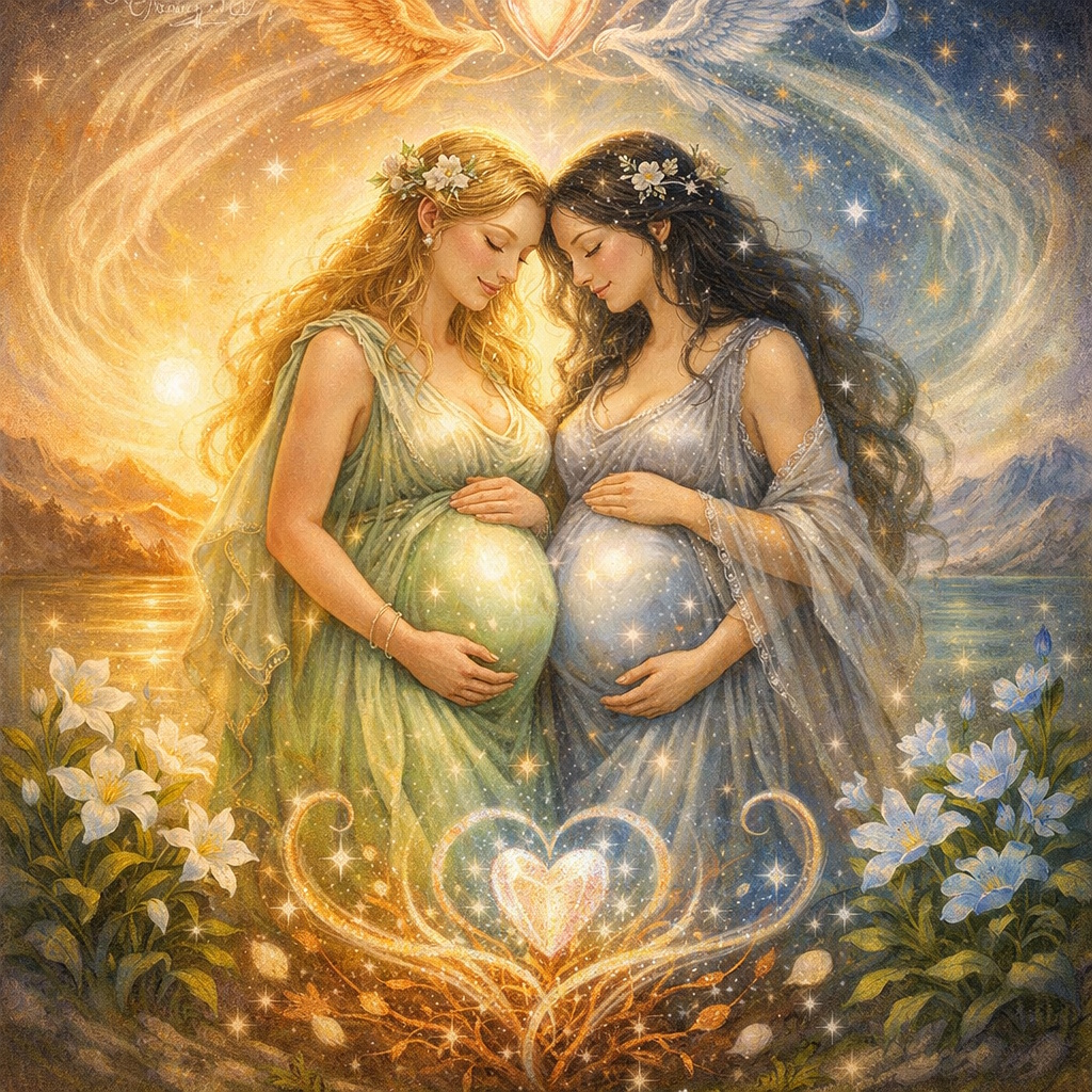 Laurelïne & Loreleï à terme