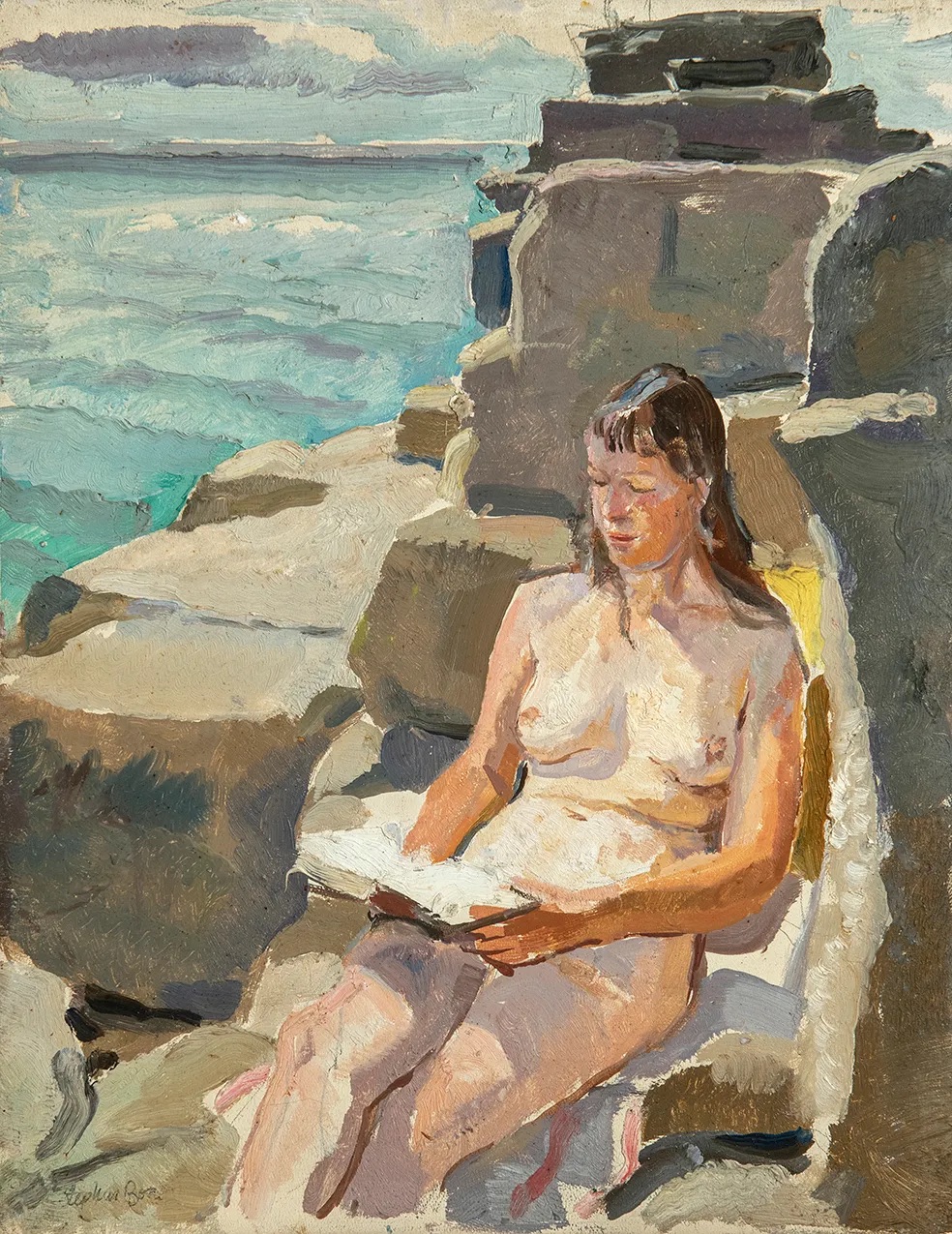 La femme de l’artiste