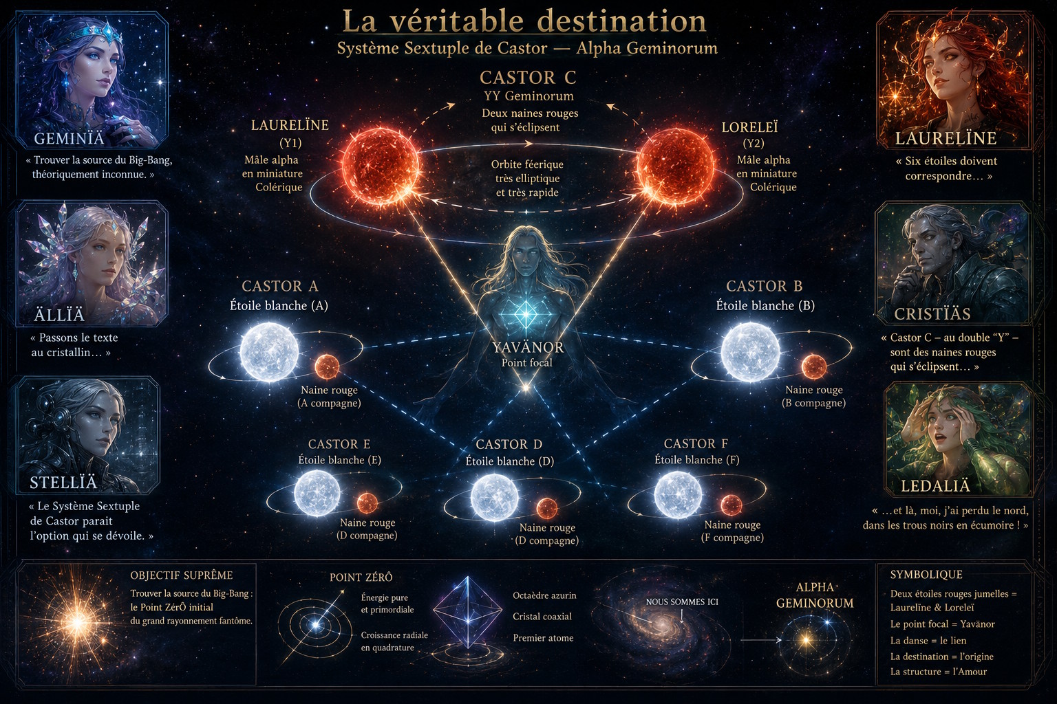 La véritable destination