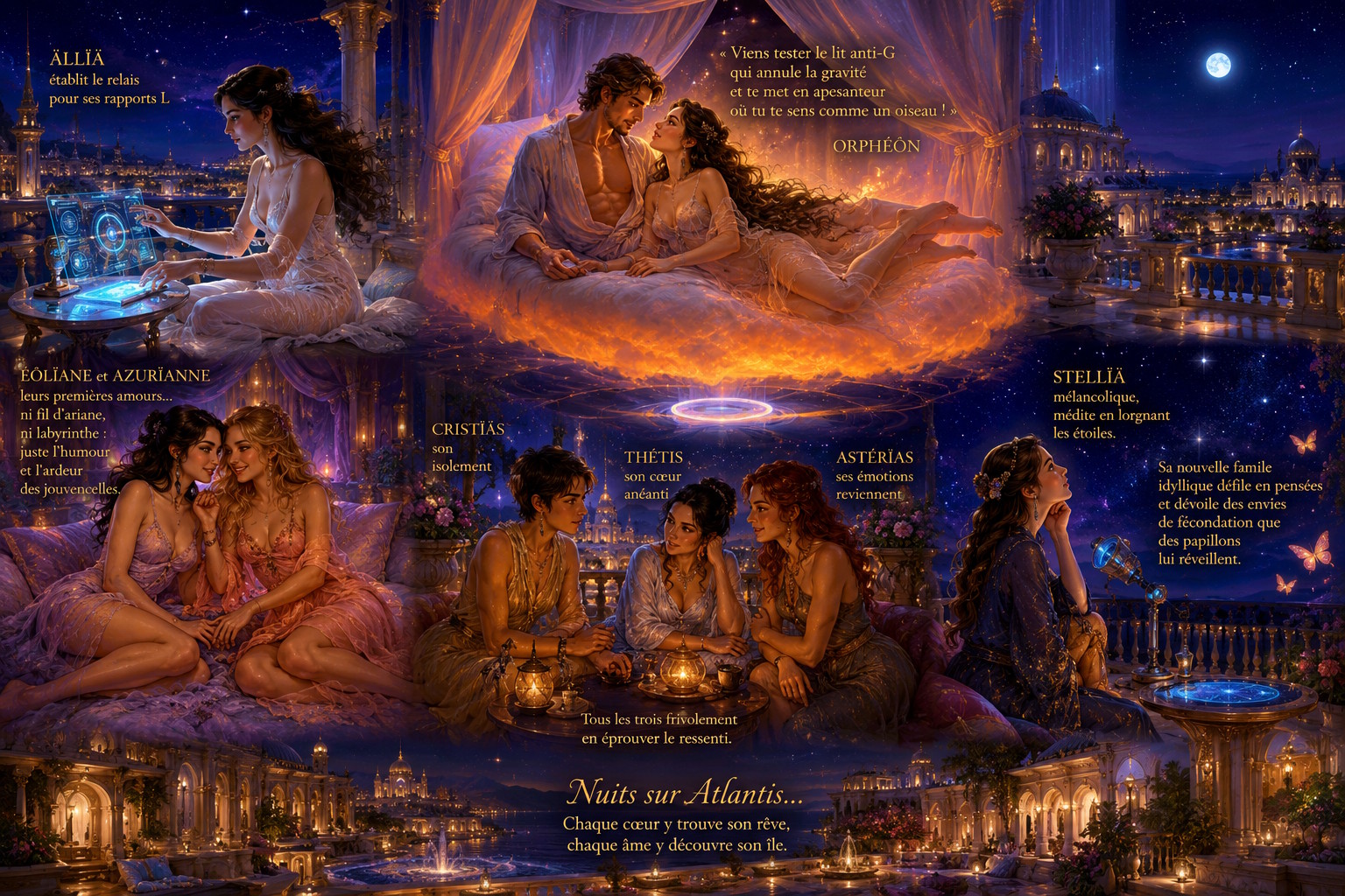 Première nuit en Atlantïs